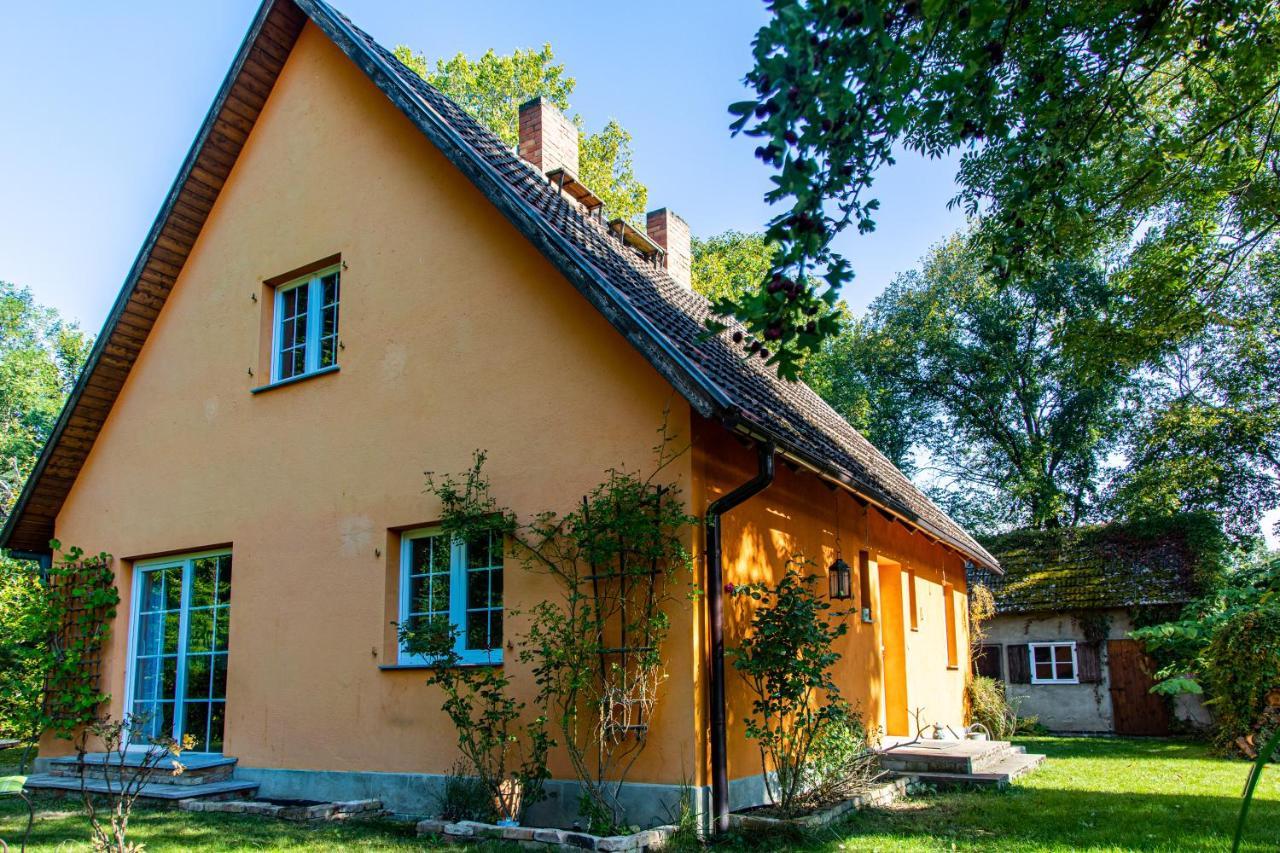 Ferienhaus Mittelmuhle Apartment ทอยพิทซ์ ภายนอก รูปภาพ