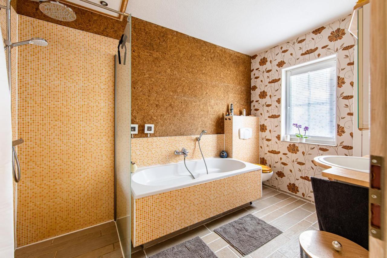 Ferienhaus Mittelmuhle Apartment ทอยพิทซ์ ภายนอก รูปภาพ