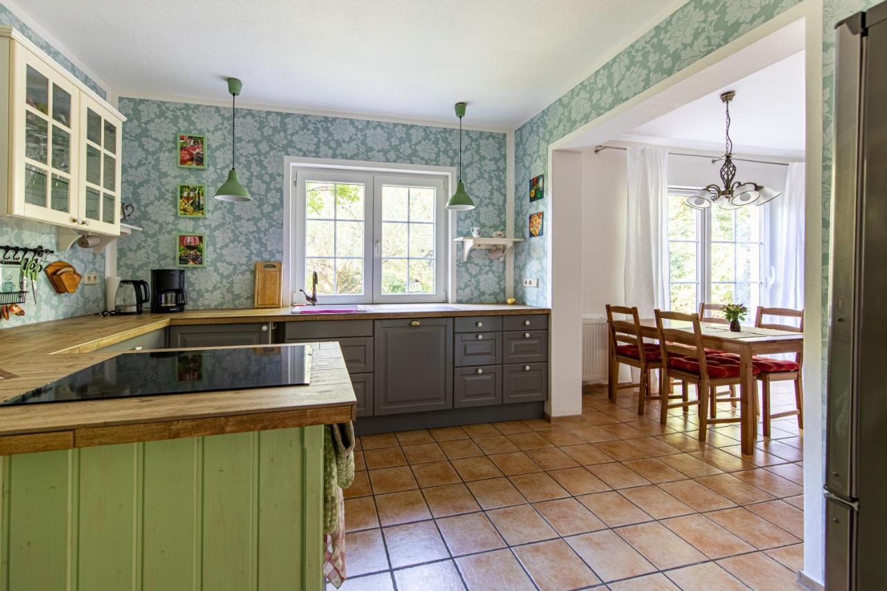 Ferienhaus Mittelmuhle Apartment ทอยพิทซ์ ภายนอก รูปภาพ