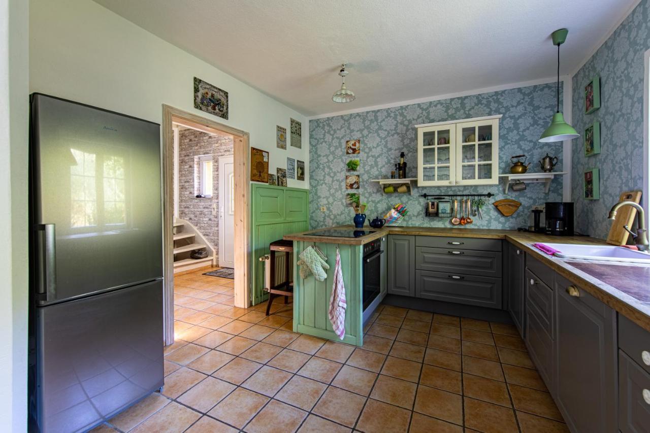 Ferienhaus Mittelmuhle Apartment ทอยพิทซ์ ภายนอก รูปภาพ