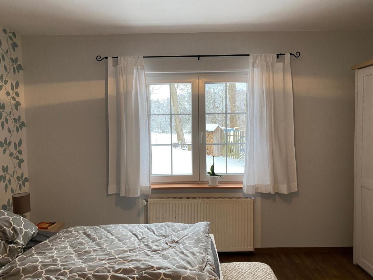 Ferienhaus Mittelmuhle Apartment ทอยพิทซ์ ภายนอก รูปภาพ